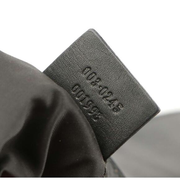 Gucci Piston Lock Backpack Purse in GG Nylon Canvas and Leather - Picture 7 of 9